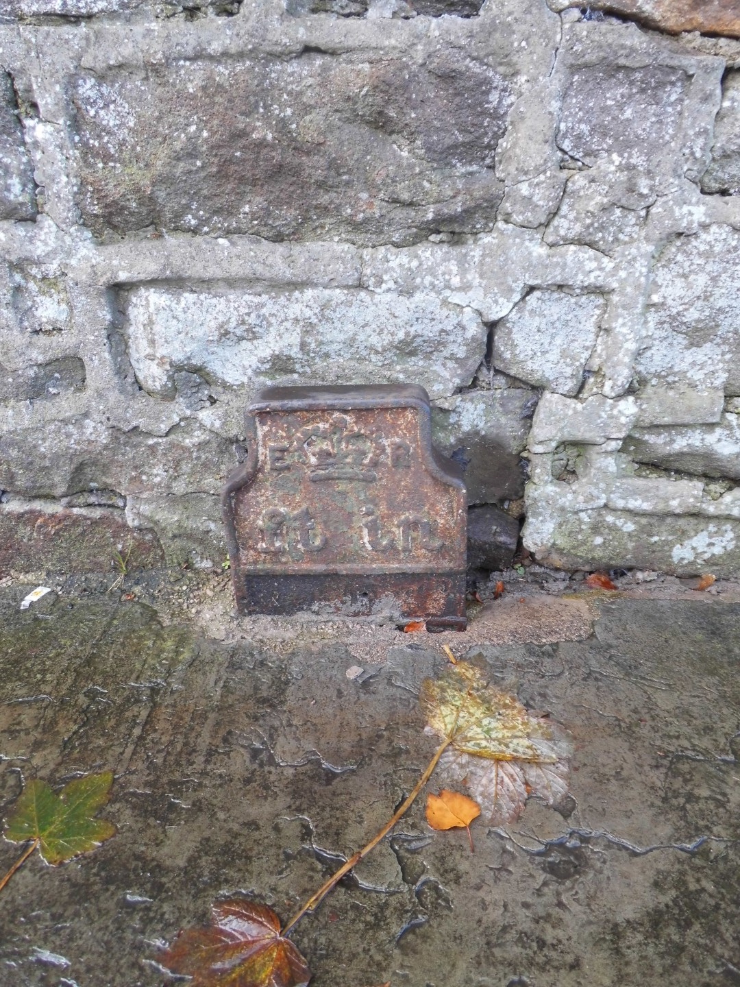 Telegraph cable marker post at 147 Scotforth Road, Lancaster by Derek Pattenson 