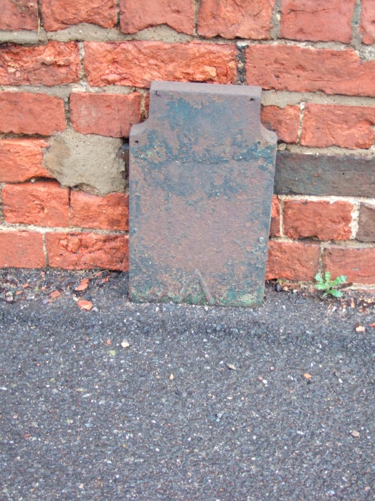 Telegraph cable marker post at London Road, Towcester by Brian Giggins 