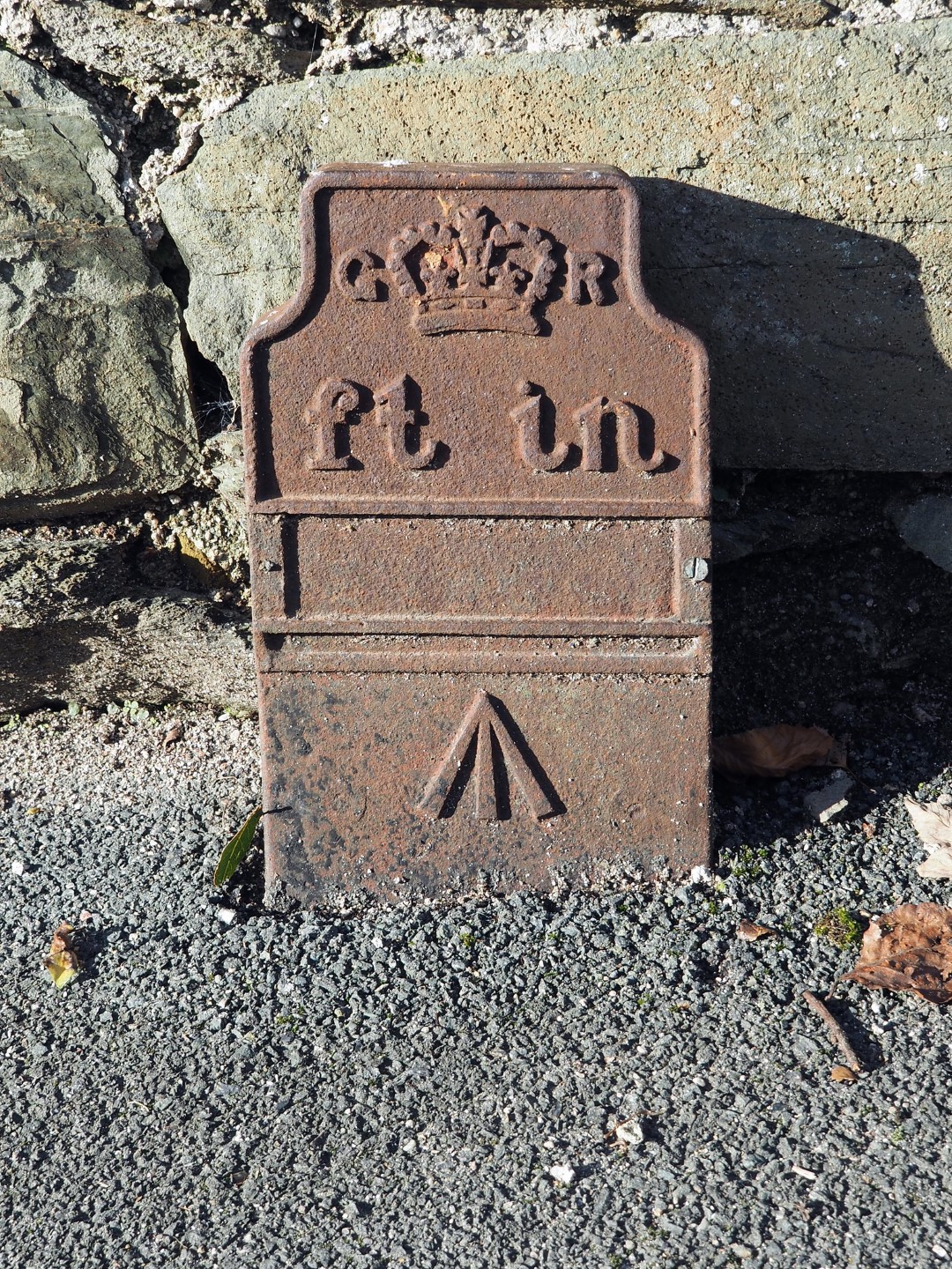 Telegraph cable marker post at Glen Road, nr. Fernleigh Road, Plymouth by Chris Williamson 