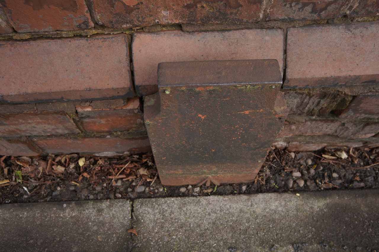 Telegraph cable marker post at 197 Birmingham Road, Walsall by John 