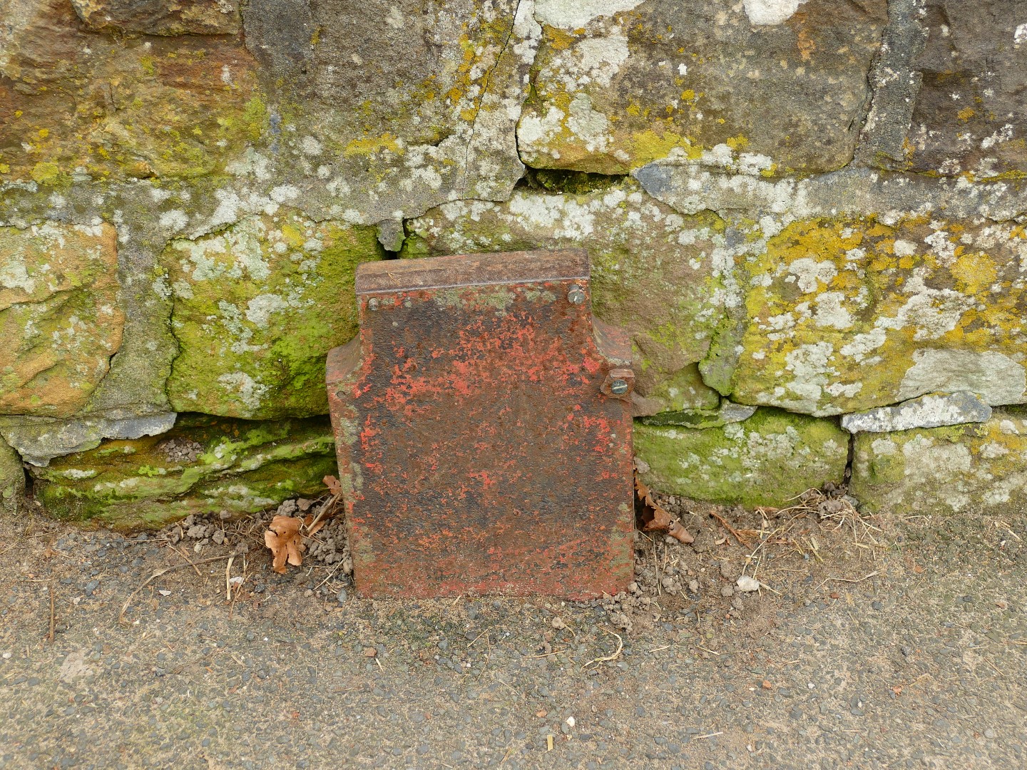 Telegraph cable marker post at opp. 100 Garstang Road, Catterall, nr. Preston by Christopher Leather 