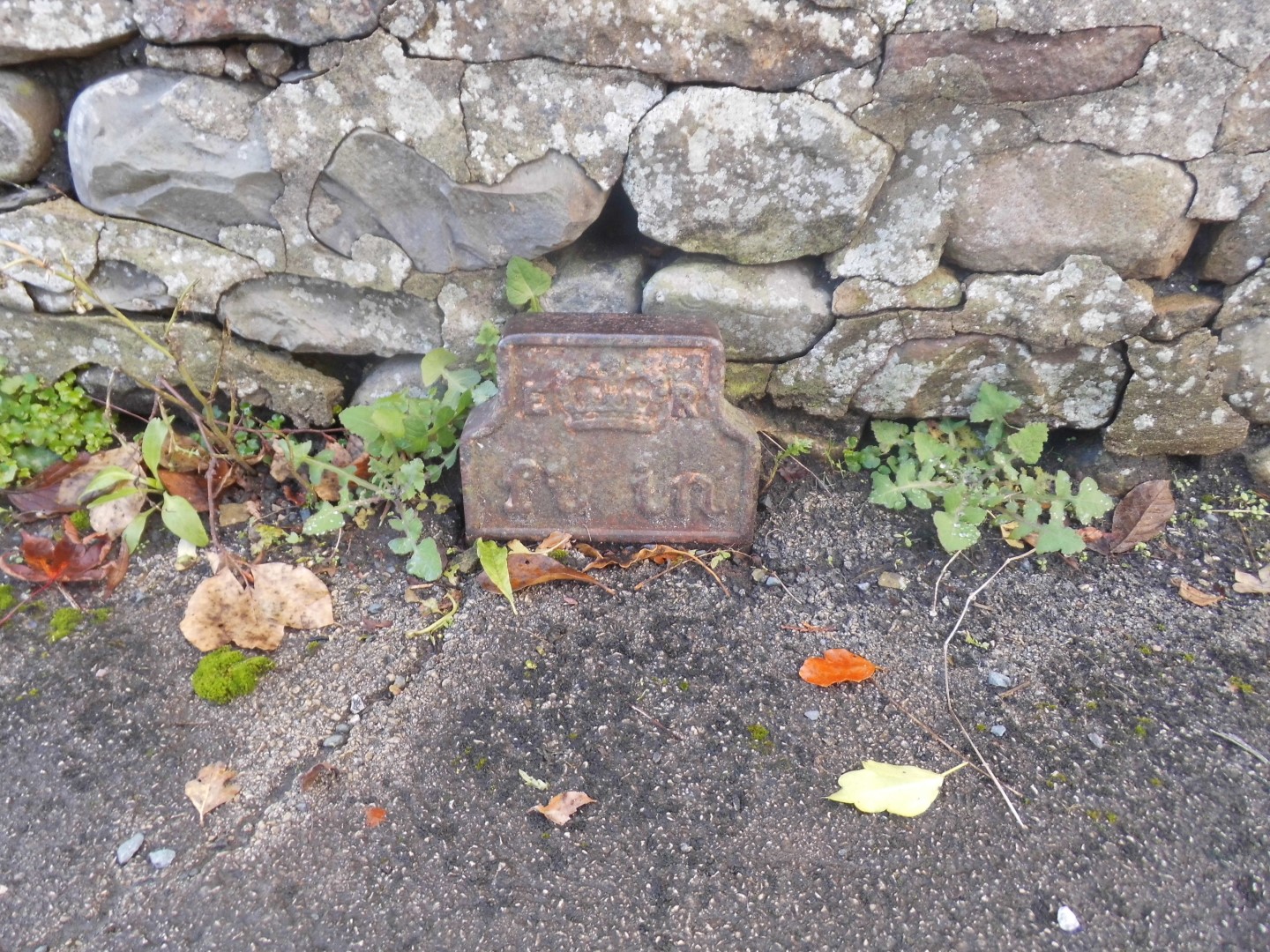 Telegraph cable marker post at opp. 15 Slyne Road, Bolton-le-Sands, Cumbria by Derek Pattenson 