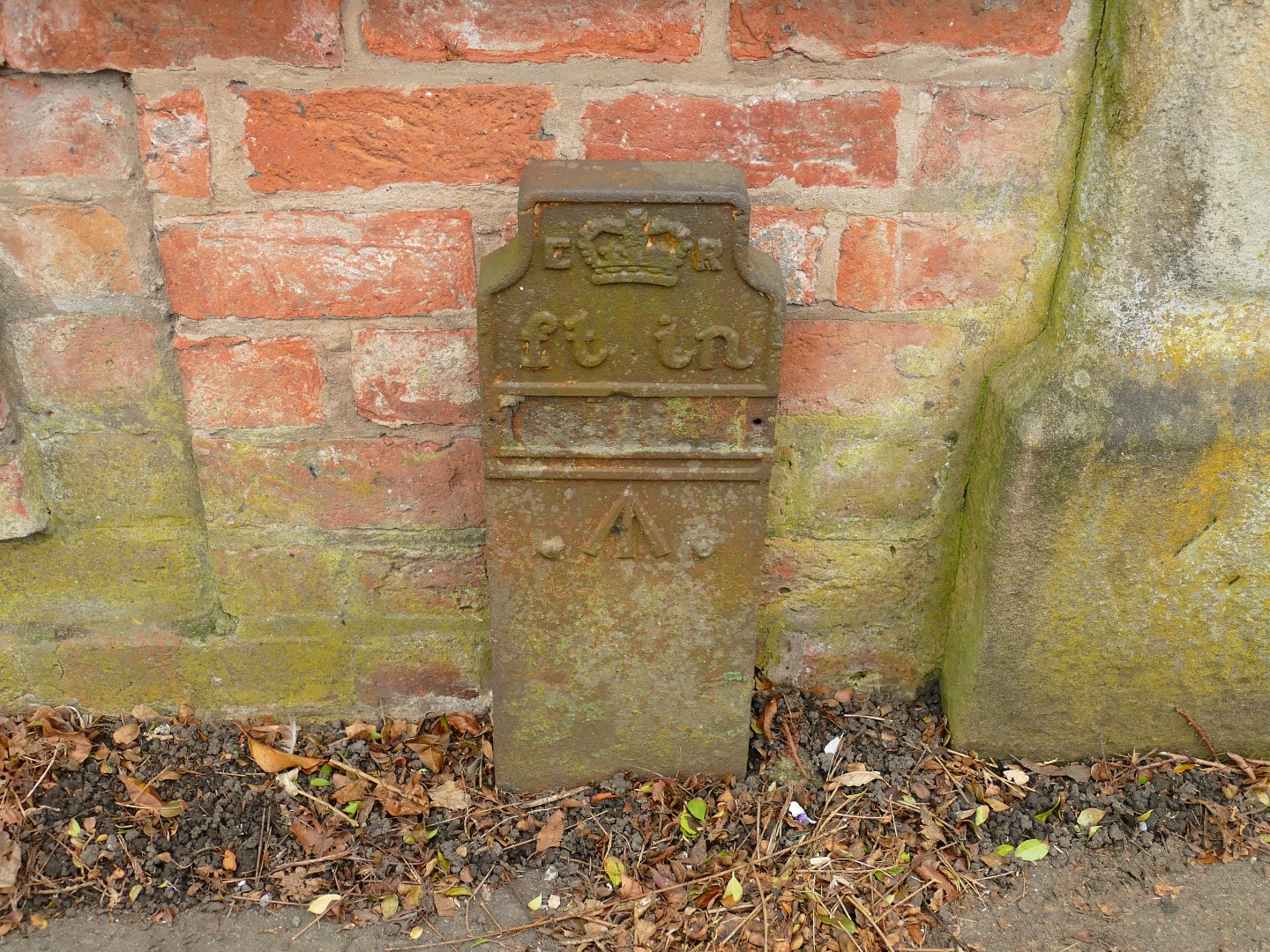 Telegraph cable marker post at 178 Garstang Road, Fulwood, Preston by Christopher Leather 