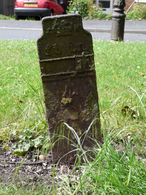 Telegraph cable marker post at 468 Lichfield Road, Butlers Lane, Sutton Coldfield by Graham Taylor 