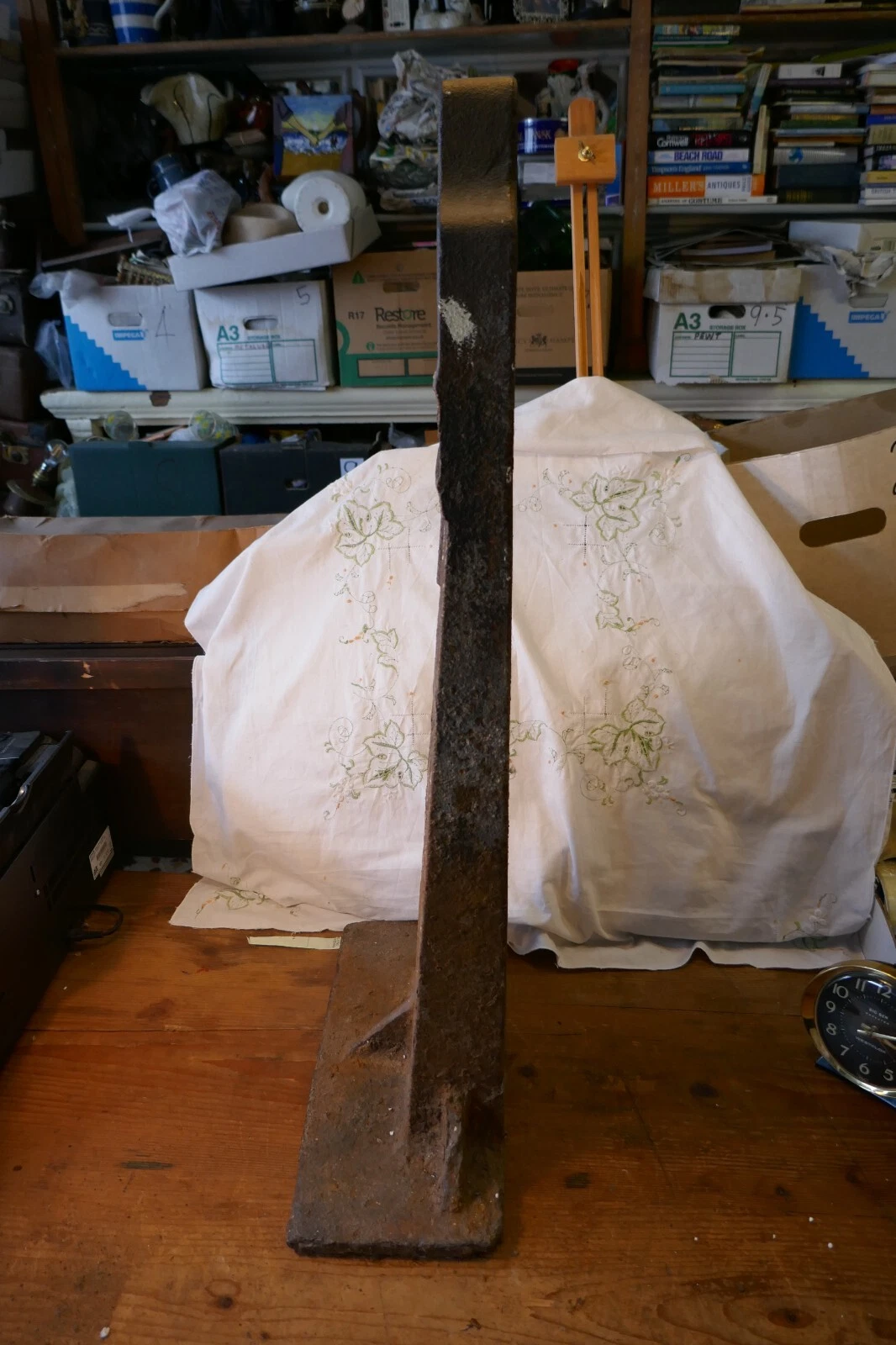 Telegraph cable marker post at  by eBay 