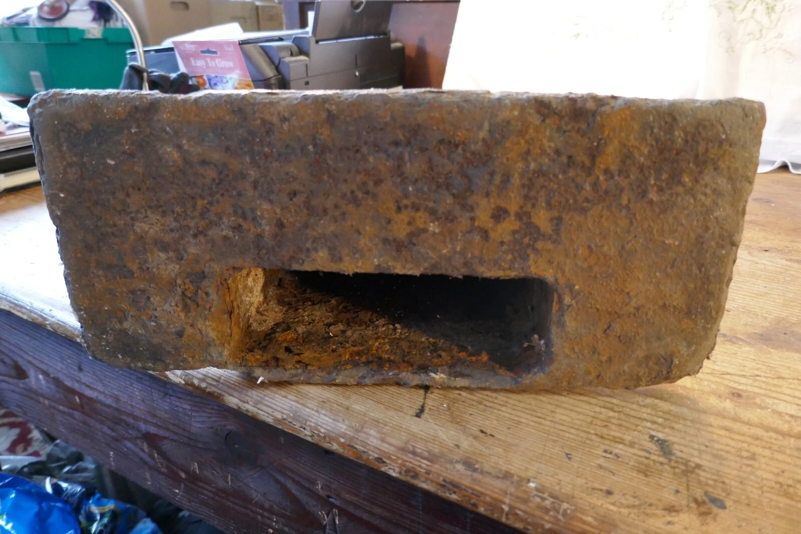 Telegraph cable marker post at  by eBay 