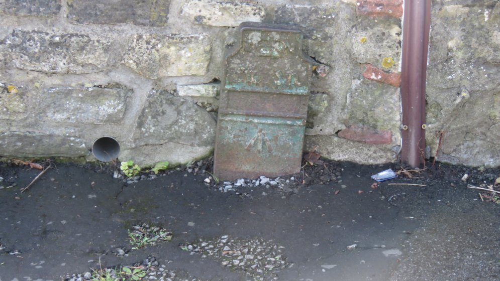 Telegraph cable marker post at 145 St Fagans Road, Cardiff by Robert Guy 